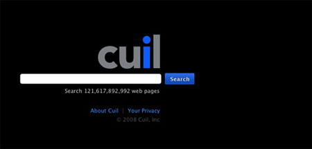 Cuil Homepage