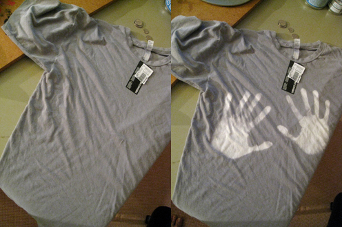 American Apparel Thermochromatic Tshirt